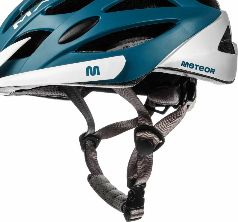 Helmetë biçiklete Meteor Marven 24781, kaltër/gri [Madhësia: Standarde]