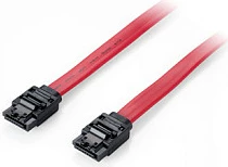 Kabllo SATA III Equip 0.5m, 7-pin, mashkull-mashkull, e kuqe