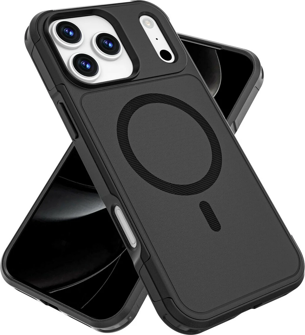 Mbështjellës 4smarts për iPhone 17 Pro Max, i zi, MagSafe