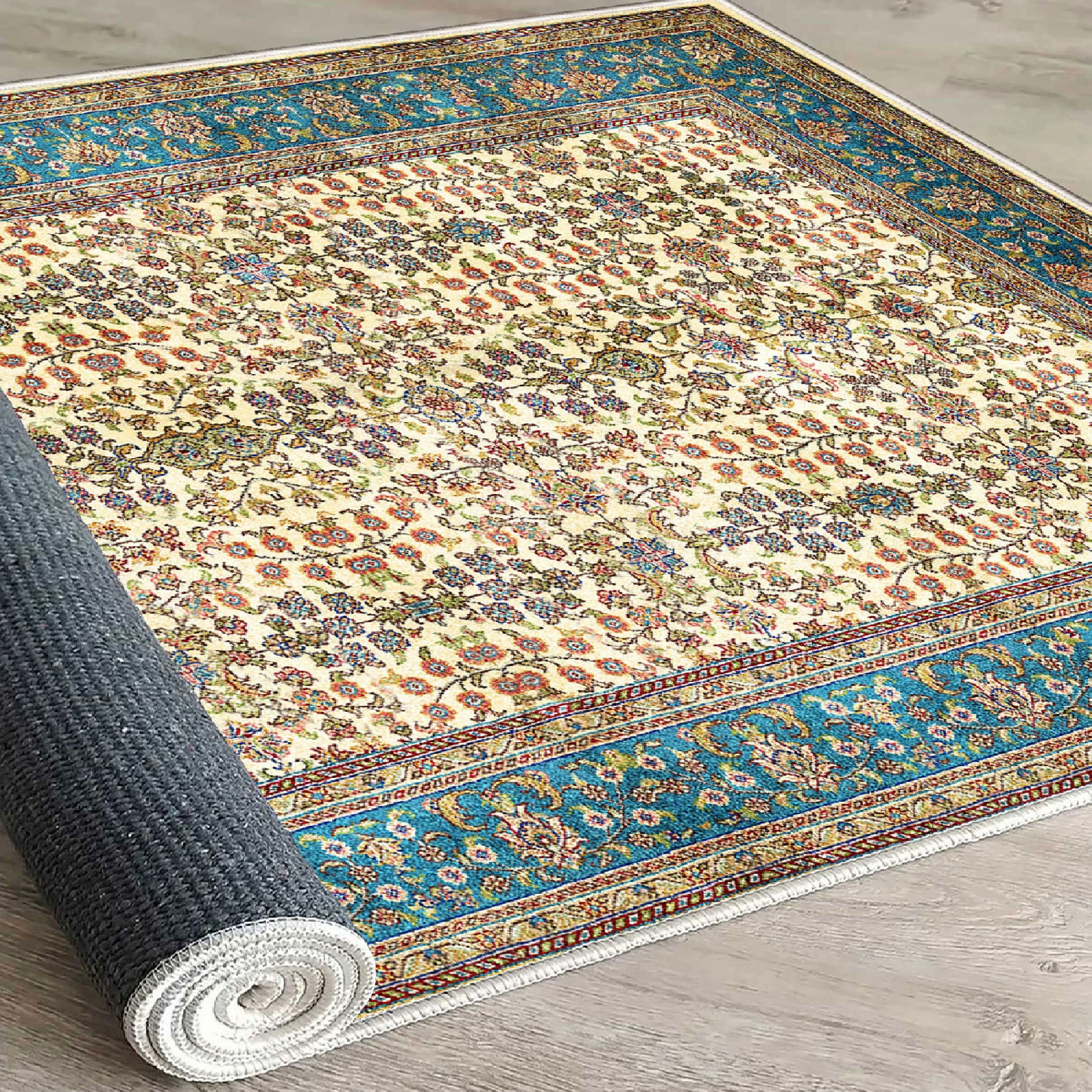 Qilim Velvet, shumëngjyrësh, 80x120cm, Conceptum Hypnose, Els1835