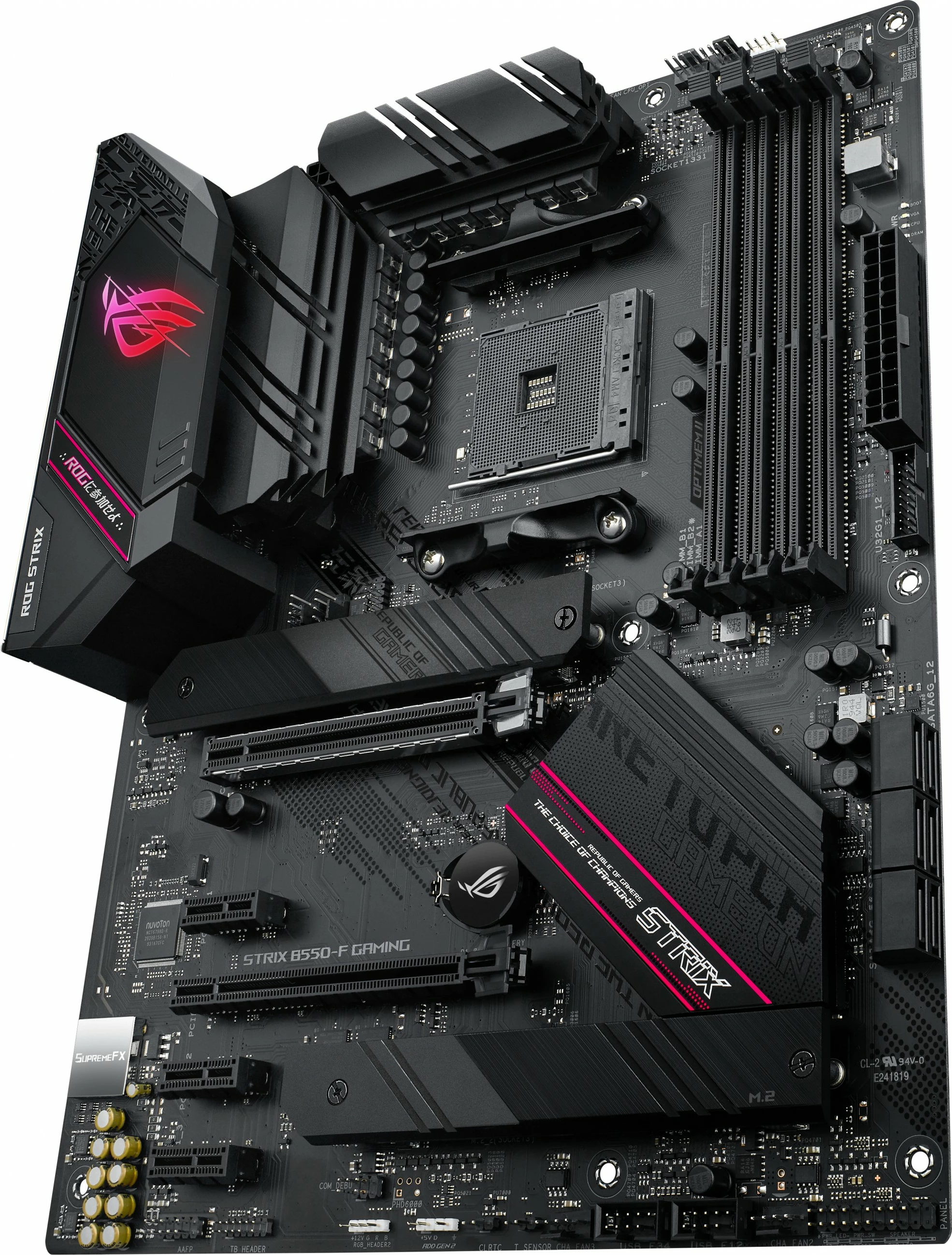 Pllakë amë ASUS ROG STRIX B550-F GAMING, Socket AM4, DDR4-SDRAM, 128 GB