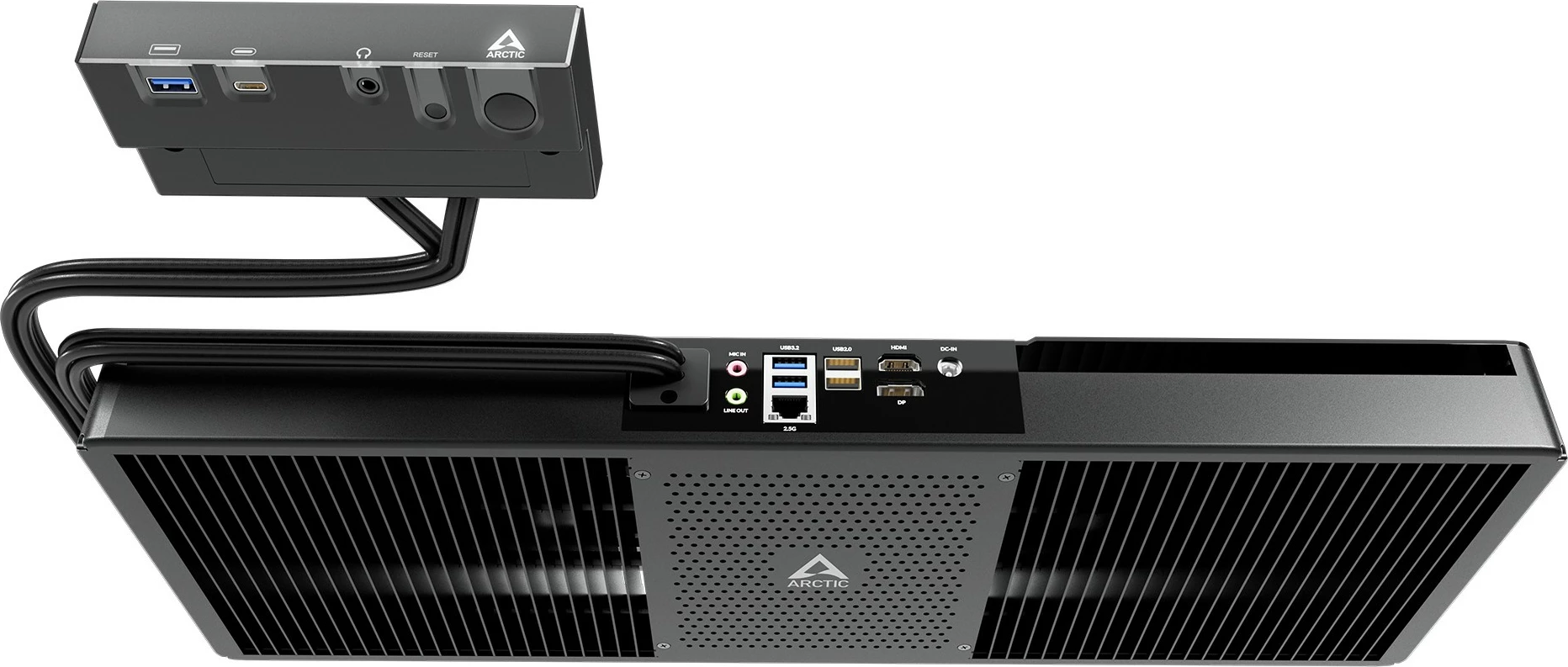 Kompjuter ARCTIC Senza 5700G Pro Under Desk PC, 3.8 GHz, AMD Ryzen™ 7, 5700G Pro, 32 GB, 1 TB, Windows 11 Pro