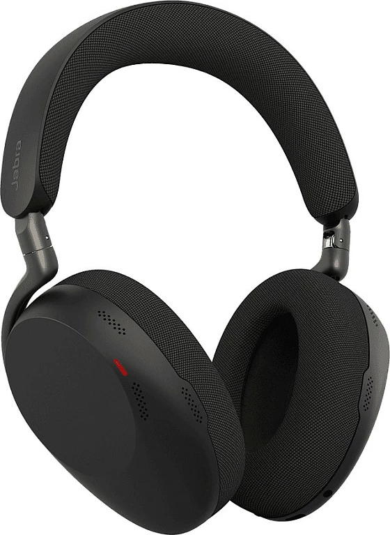 Kufje Jabra Evolve3 85 MS, Bluetooth 5.3, me Link 390c dhe stacion karikimi, të zeza