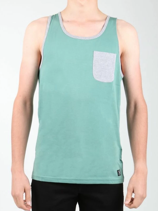 Maicë pa menge për meshkuj DC, e gjelbër