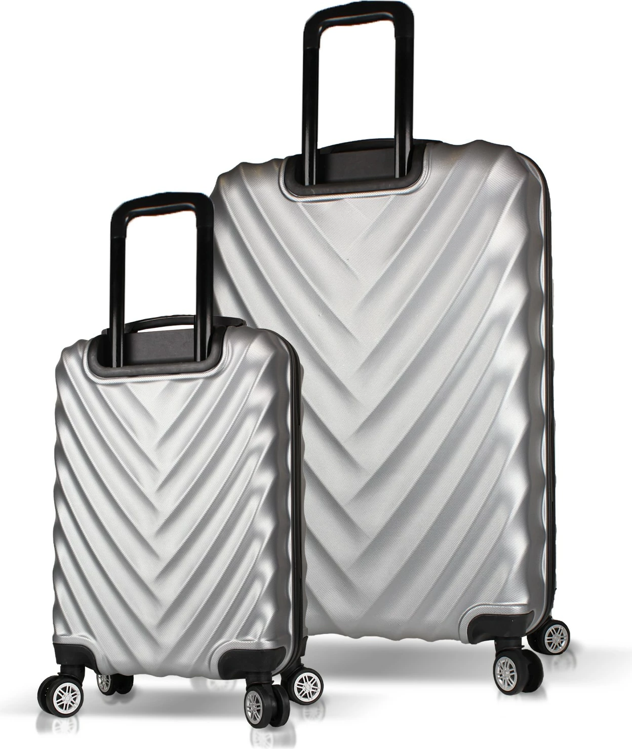 Set valixhesh (2 copë), Zoozie Bags, 6791, ngjyrë gri