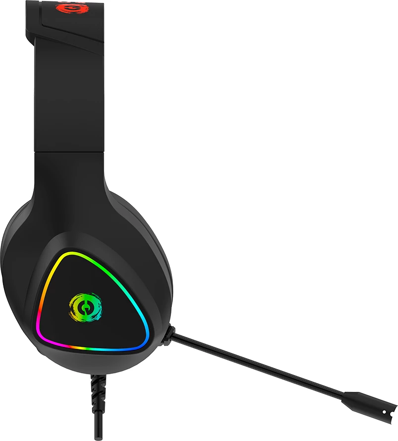 Kufje gaming CANYON Shadder GH-6 me mikrofon, stereo, 50mm, kabllo 2m, 3.5mm/USB, të zeza