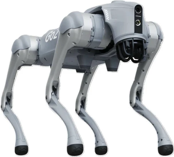 Robot katërkëmbësh Unitree Go2 Pro, 4D LiDAR, Wi‑Fi 6/BT 5.2/4G eSIM, bateri 8000 mAh, gri, set me karikues