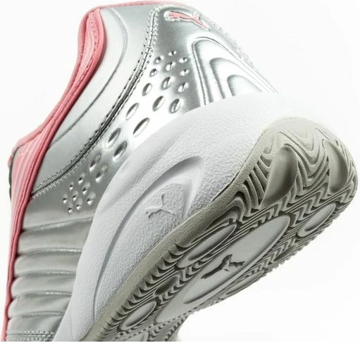 Atlete Puma V-S2 Goalgetter për të rinj, hiri/argjend