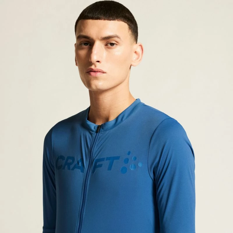 Fanellë çiklizmi për meshkuj Craft ENDUR LOGO Jersey M, e zezë