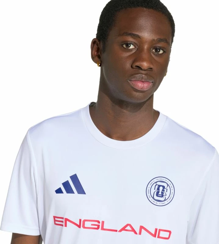Fanellë meshkuj adidas England 26, e bardhë [Madhësia: S]