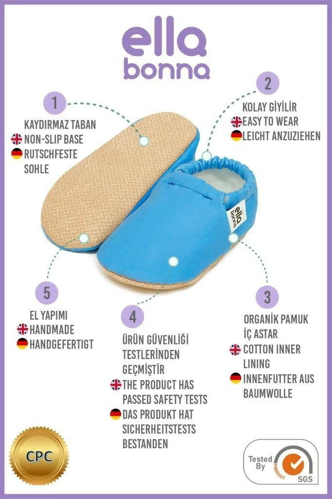 Panduf për fëmijë Ella Bonna, blu