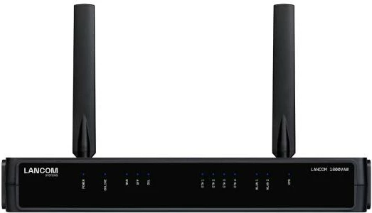 Ruter SD-WAN, LANCOM 1800VAW, Wi‑Fi 6 dual-band, VDSL Supervectoring, 5x VPN (upgrade deri 25), e zezë