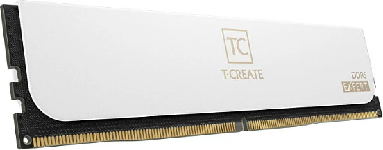 RAM Memorje Team Group T-CREATE EXPERT 32GB (2x16GB) DDR5 6000MHz CL30, AMD EXPO, e bardhë