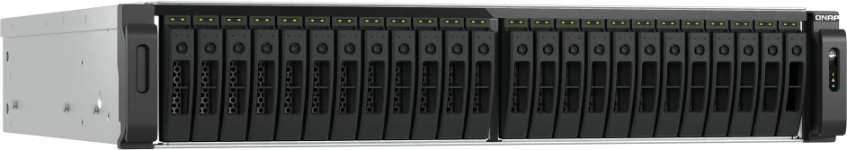 NAS QNAP TS-h3077AFU-R5-32G, AMD Ryzen 5 Pro 7645, 32GB DDR5, 2U, 30-bay, e zezë