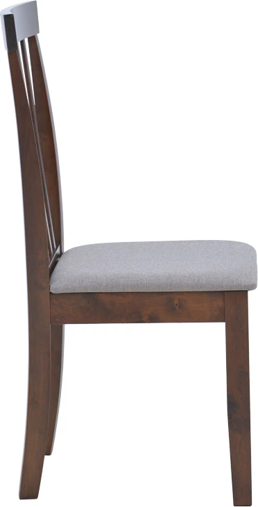 Tavolinë me karrige Mabor-Houston, dru arrë, zgjatshme, 120-150x80x73.8cm