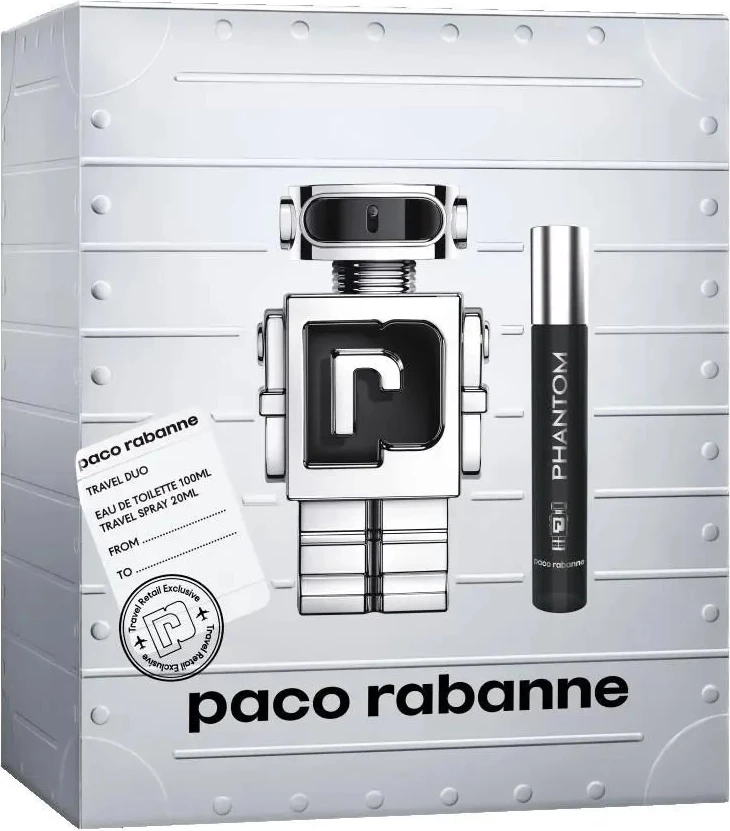 Eau de Toilette për meshkuj Paco Rabanne Phantom, 100ml + 20ml