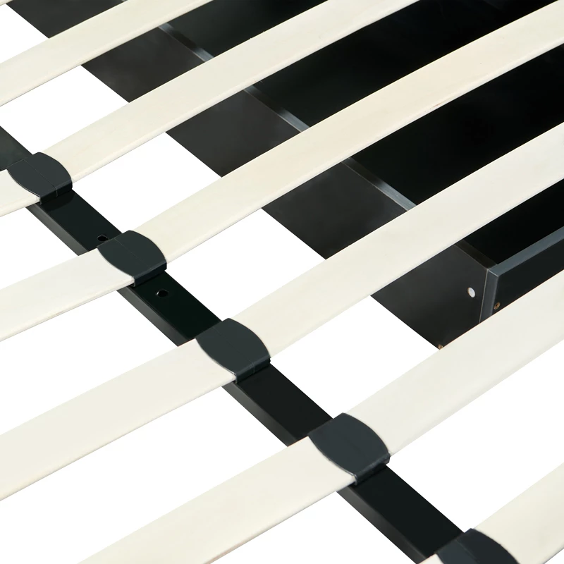 Krevat dopio me sirtar, ngjyrë bezhë, 160x200cm