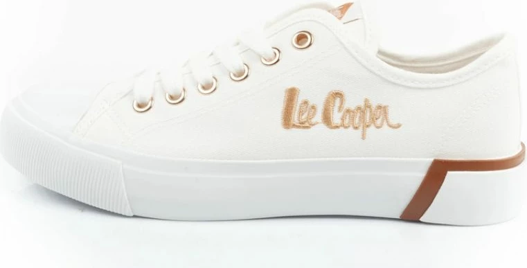 Këpucë femra Lee Cooper, të bardha