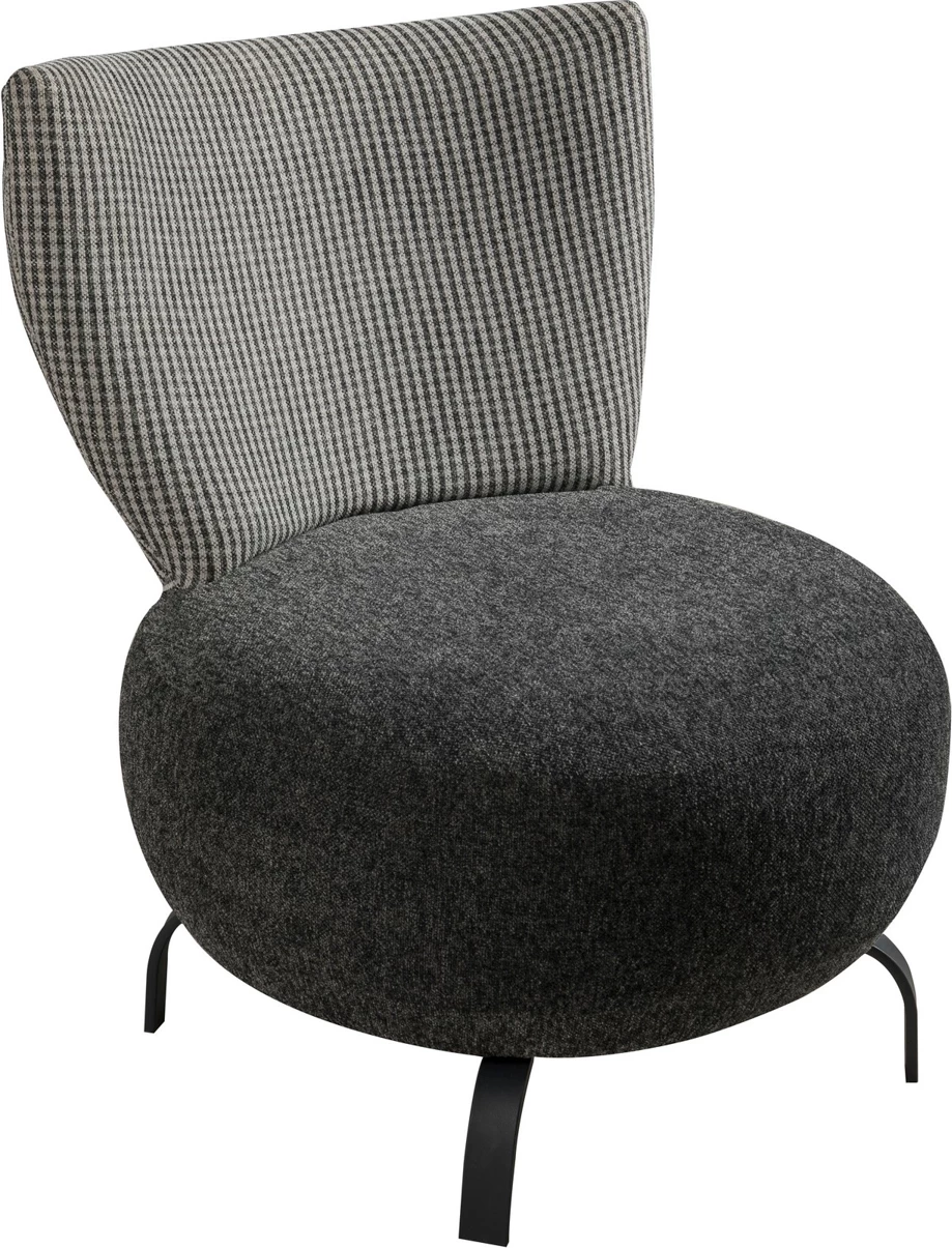 Karrige wing Atelier del Sofa, Loly, anthracite