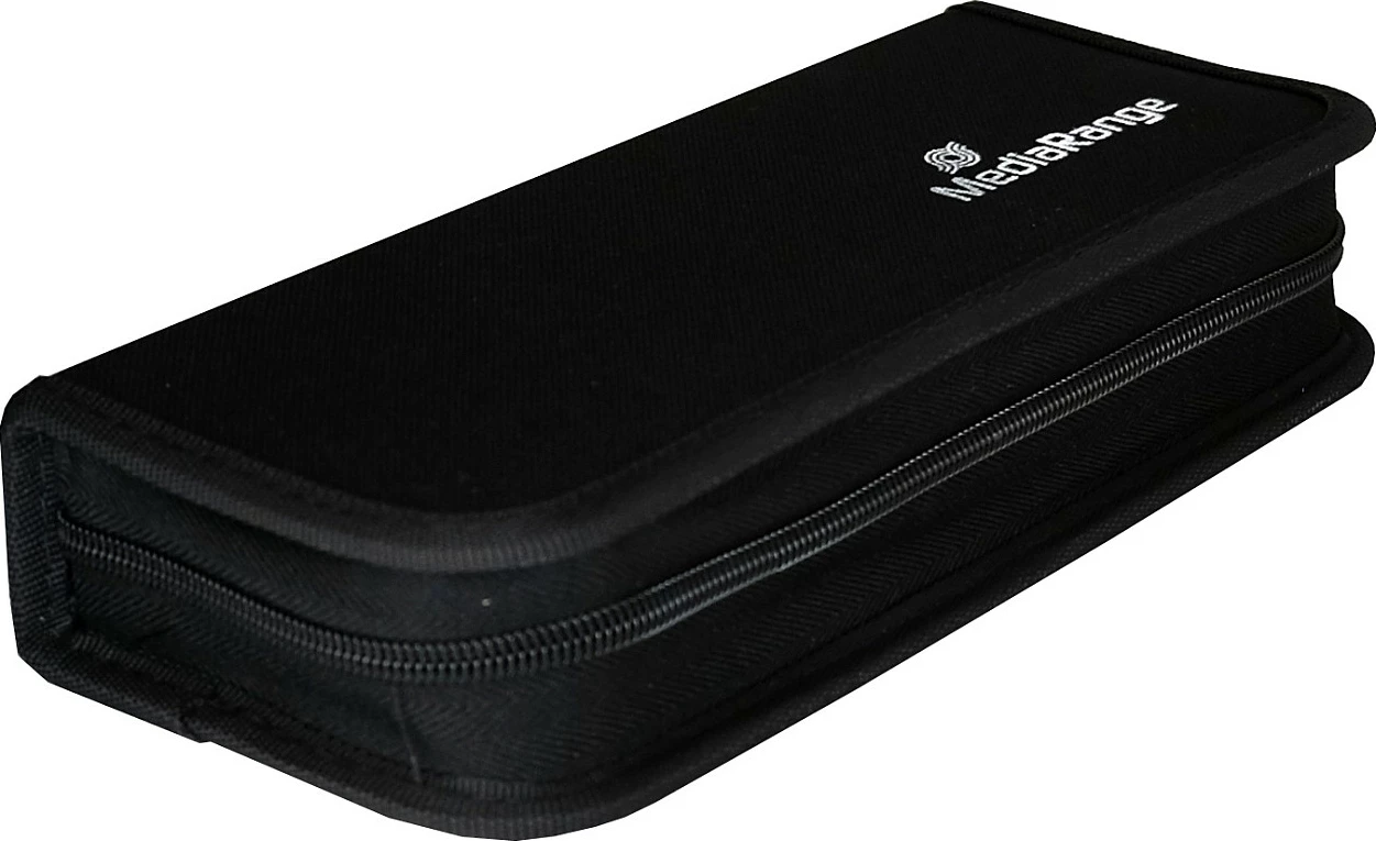 Kuti për karta SD MediaRange BOX99, për 5 SD/SDHC/SDXC, nylon, e zezë