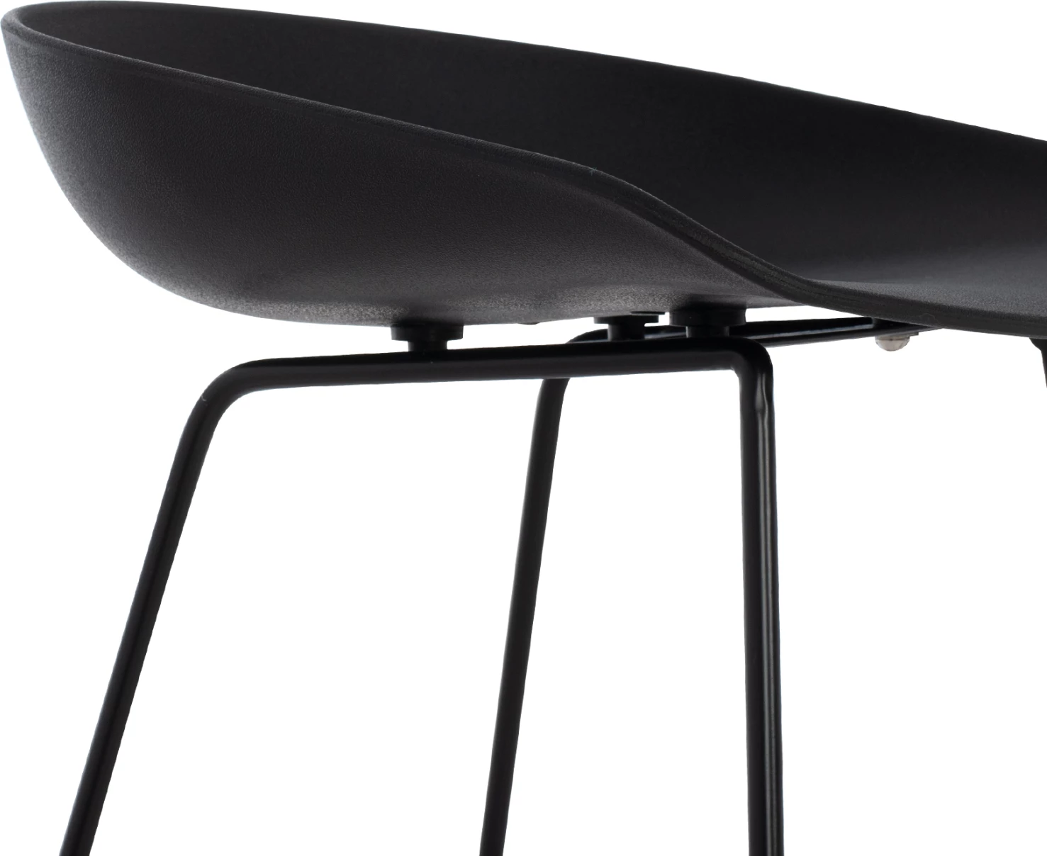 Karrige për bar, e zezë, mesatare, FH9299.02, 44x44x74cm, set 2 copë