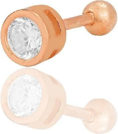 Piercing argjendi, ngjyrë ari rozë, Jumeon, SGTL12421