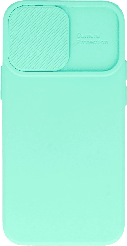 Mbështjellës ONASI Lens Cover për iPhone 15, silikon, mbrojtje kamere, mint