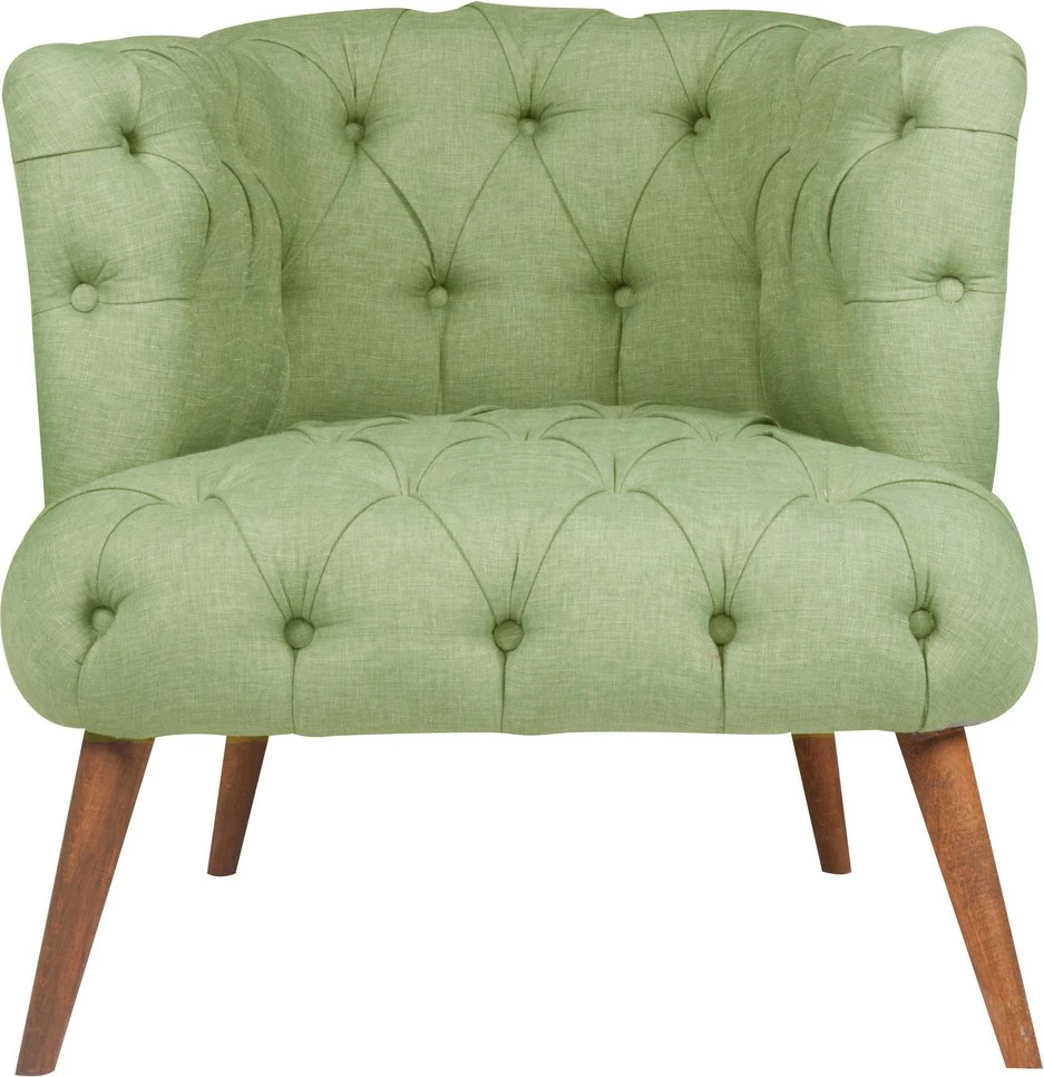 Karrige Wing Atelier del Sofa, West Monroe, ngjyrë jeshile petrol