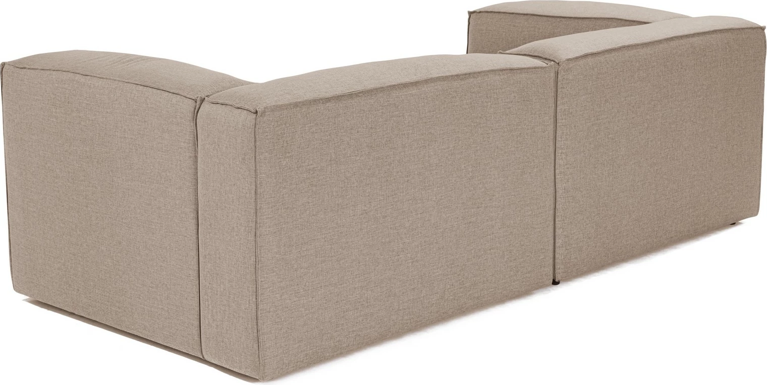 Divan dy ulëshe Atelier del Sofa, Fora, ngjyrë kafe, 2 pjesë