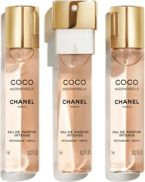 Eau de Parfum për femra Chanel Coco Mademoiselle Intense set 21ml (3x7ml)