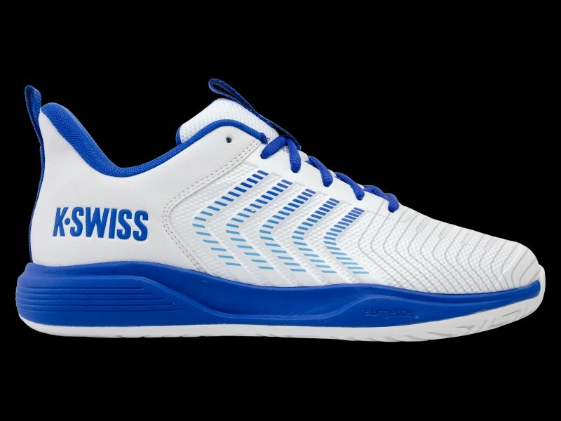 Atlete K-Swiss ULTRASHOT LIGHT 04767-158-M, të bardha/blu