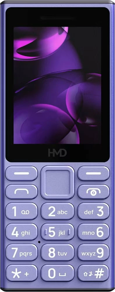 Celular HMD 110 4G Dual SIM, 2.4\", 64MB, microSD deri 32GB, USB-C, IP54, blu