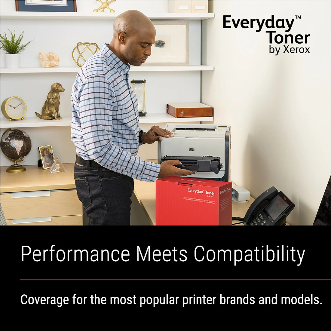 Toner Xerox Everyday kompatibil me HP 117A (W2070A), 1000 faqe, i zi