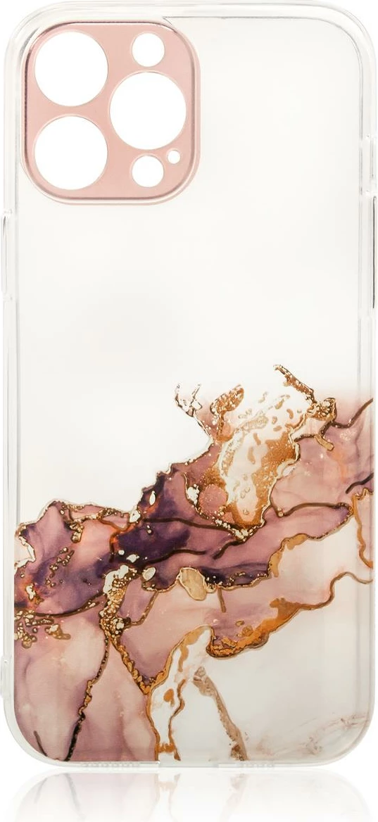 Mbështjellës Hurtel Marble Case për Xiaomi Redmi Note 11 Pro, kafe