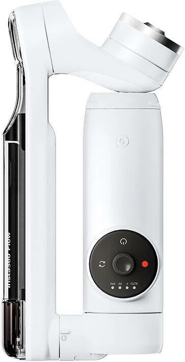 Stabilizues për celular, Insta360 Flow Creator Kit, 3-aks me AI tracking, bateri 2900mAh deri 12h, selfie stick 215mm dhe tripod i integruar, i bardhë