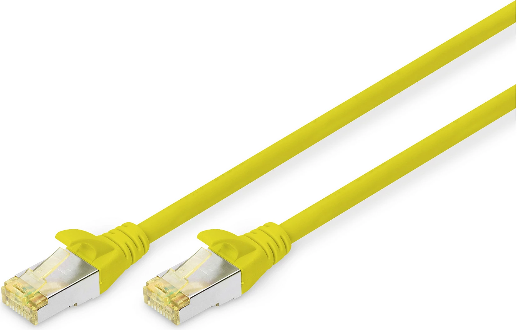 Kabëll rrjeti Digitus CAT 6A S/FTP, 3m, RJ-45, verdhë