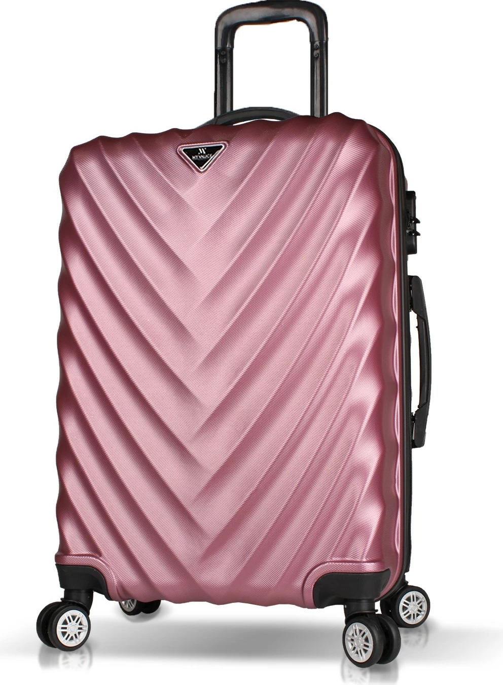 Valixhe udhëtimi, ngjyrë rozë gold, Zoozie Bags 7002