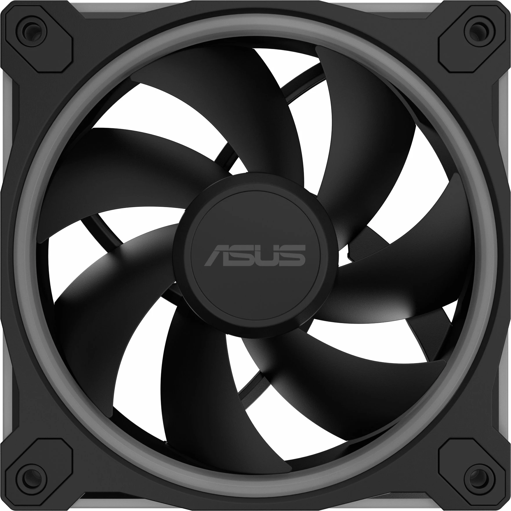 Ventilator kasë PC Asus Prime MR120 ARGB 120mm 4-pin PWM 1600rpm 58CFM 21dBA, i zi, 1 copë