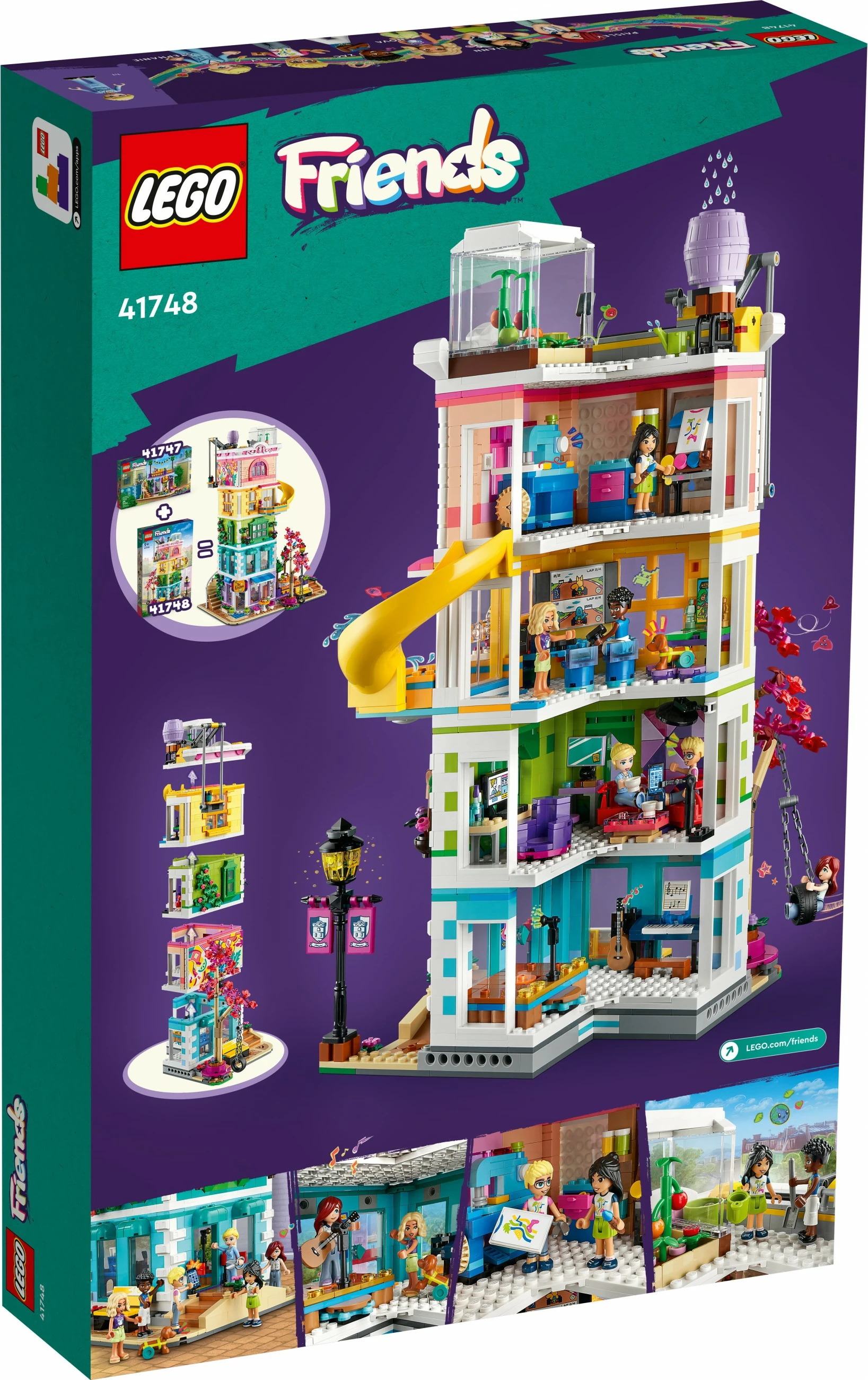 Set ndërtimi LEGO Friends Heartlake City Community Centre, 1513 pjesë, Multikolor