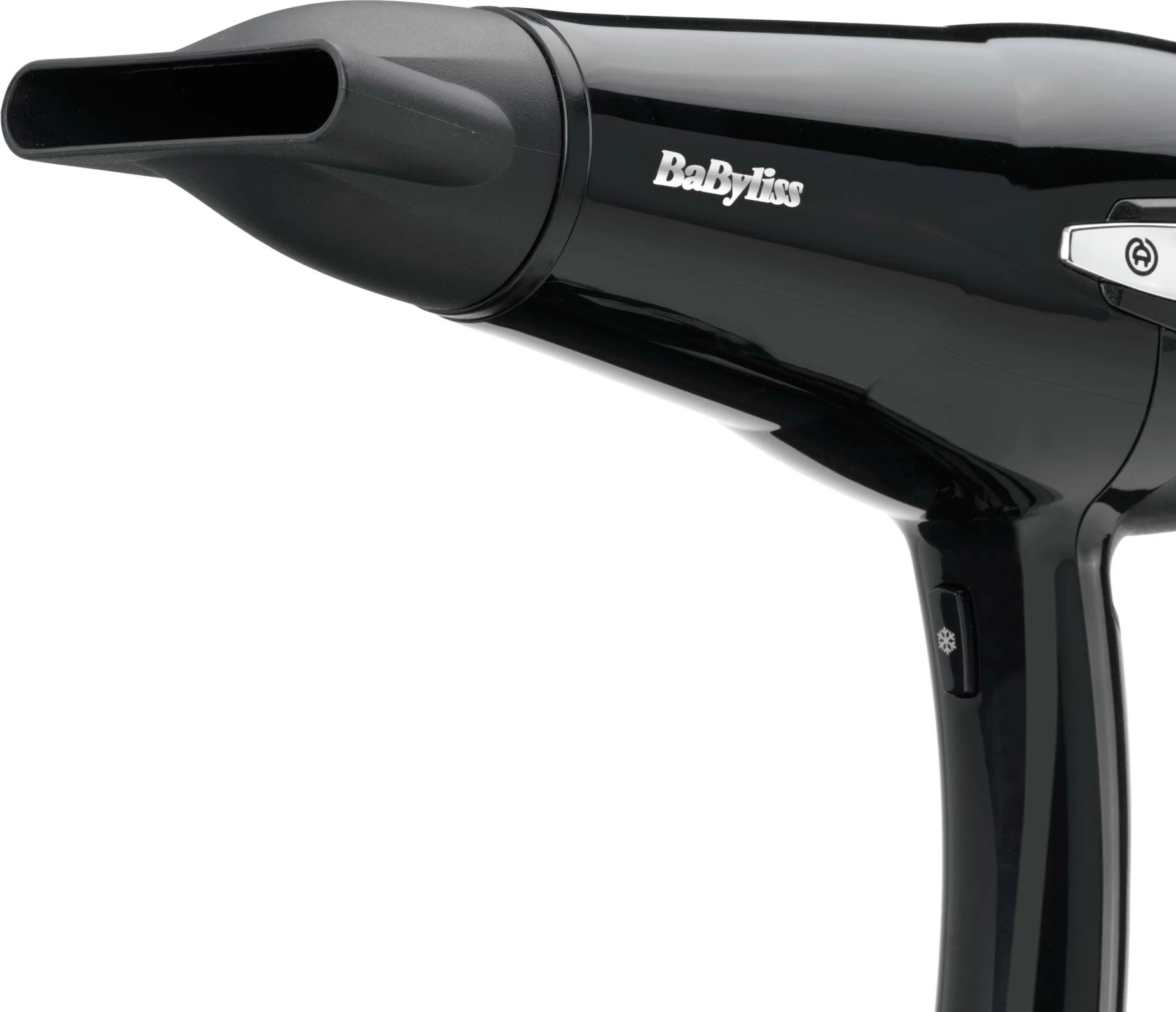 Tharëse flokësh BaByliss D374DE 2000W me difuzer, jonizim, teknologji qeramike, e zezë