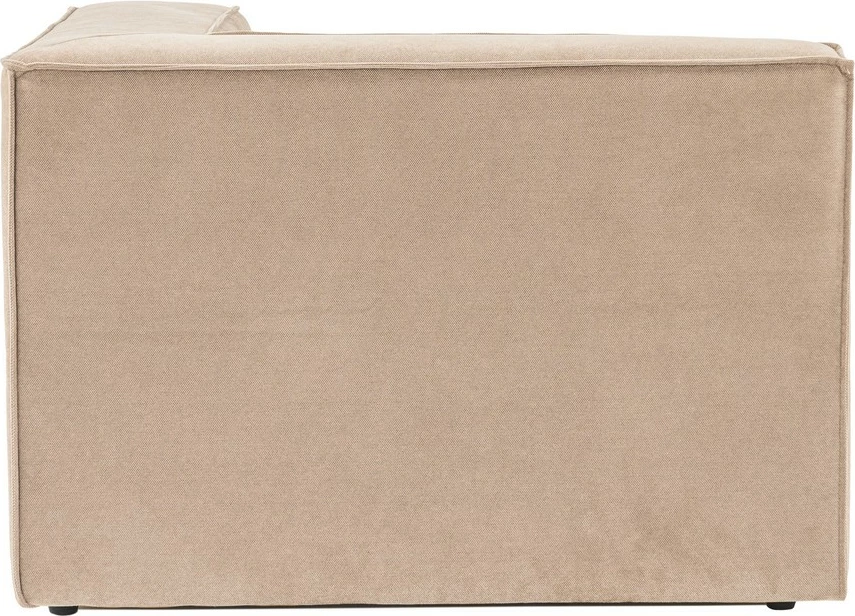 Karrige një vendëshe Atelier del Sofa, Sora L1, ngjyrë kapuçino v2