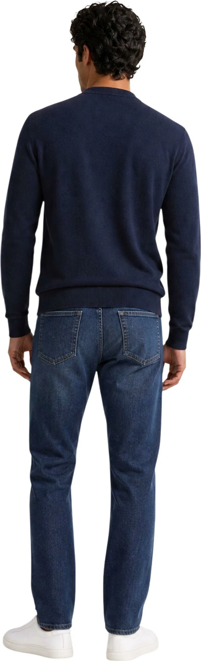 Xhemper për meshkuj Armani Exchange XM002722 AF11960, i kaltër [Madhësia: XS]