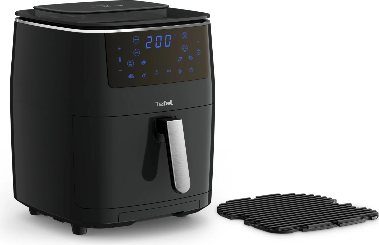 Fritezë ajri Tefal Easy Fry Grill & Steam FW2018, 1.6 kg, e zezë