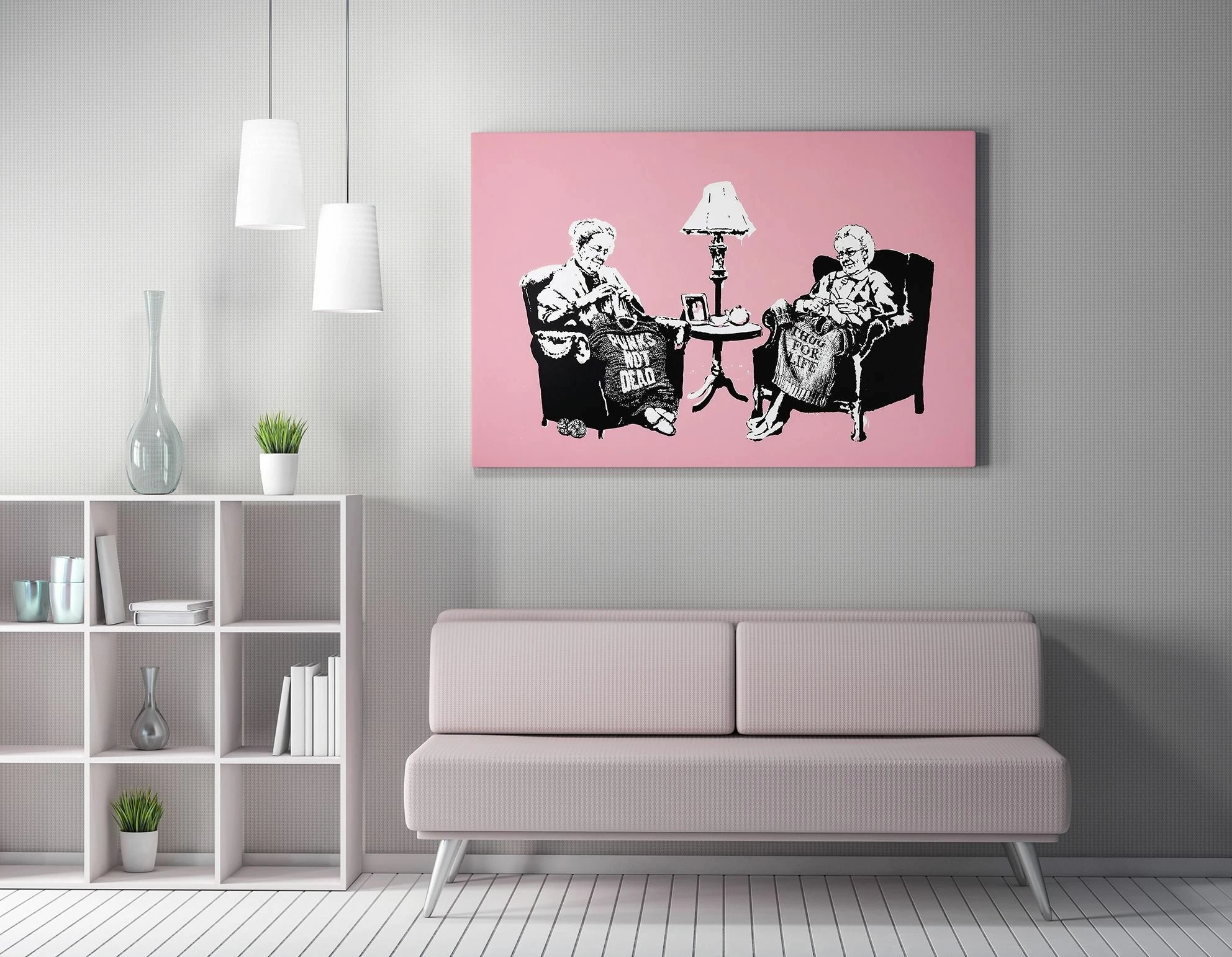 Pikturë dekorative në kanavacë Wallity, WY141, 50x70cm