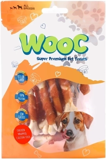 Wooc Mishi Pule me Kalsium për Qentë 80gr