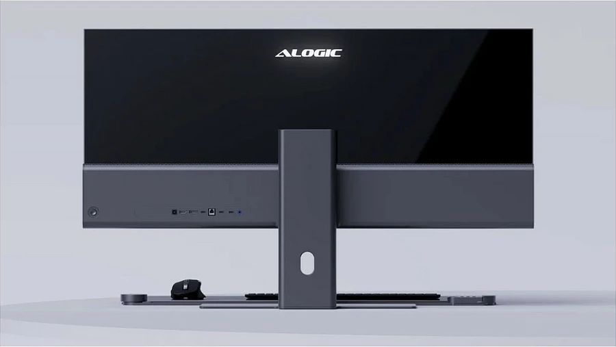 Monitor ultrawide ALOGIC Edge 40", 3440x1440, 100Hz, USB-C Hub, USB PD, Grey
