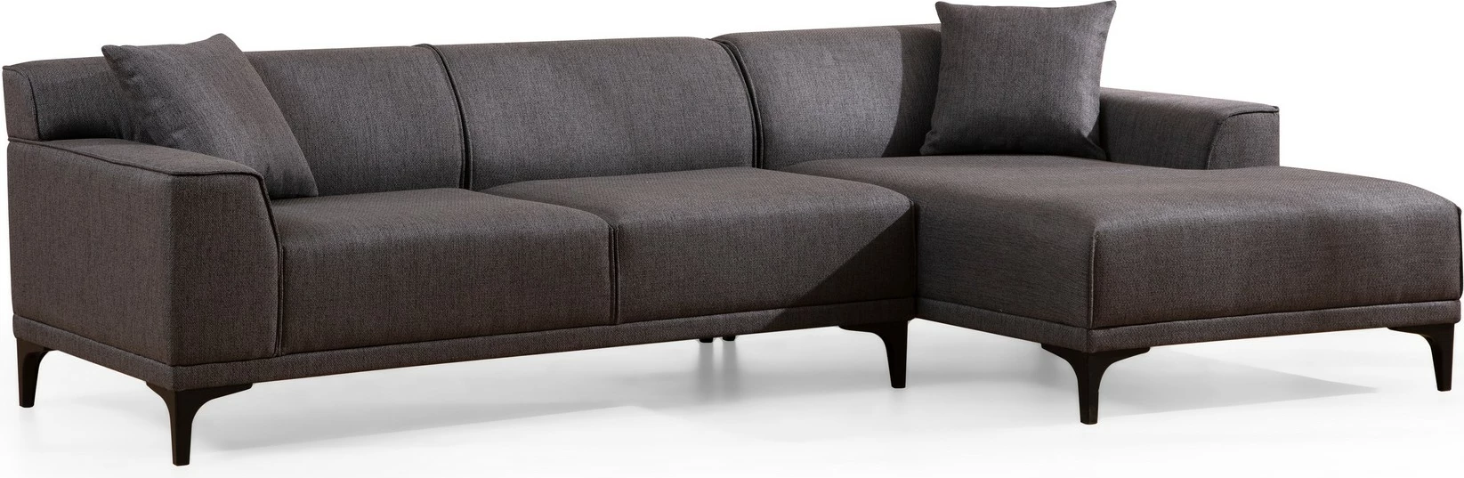 Këndare Petra R, ngjyrë antracit, Atelier del Sofa
