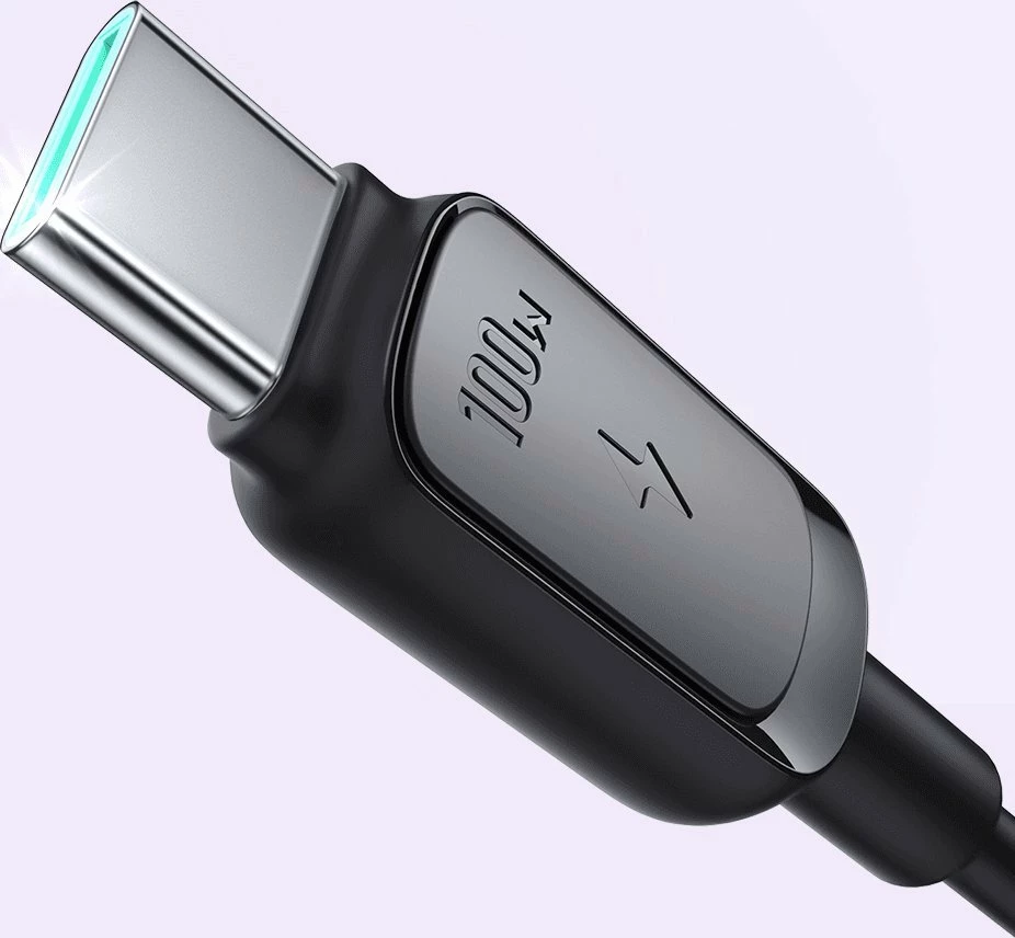 Kabllo USB-C në USB-C Joyroom S-CC100A14 100W 1.2 m, e zezë