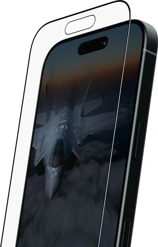 Xham mbrojtës PanzerGlass Stealth Ultra-Wide Fit Fastfit për iPhone 16 Pro/17, transparent