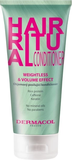 Kondicioner për flokë Dermacol Hair Ritual Weightless & Volume për femra, 200ml